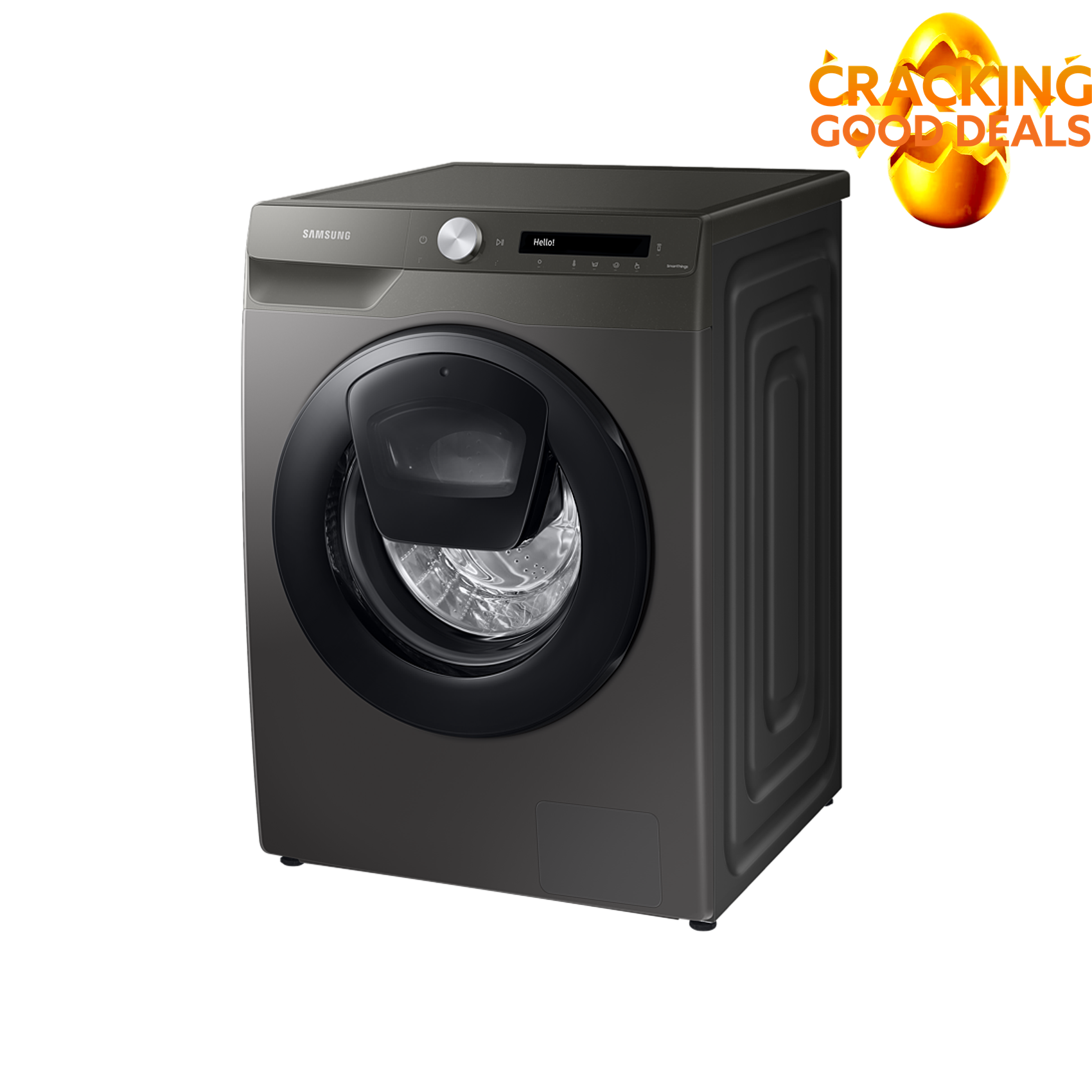 Samsung 9kg Front Loader Washing Machine - Inox Silver (Photo: 2)